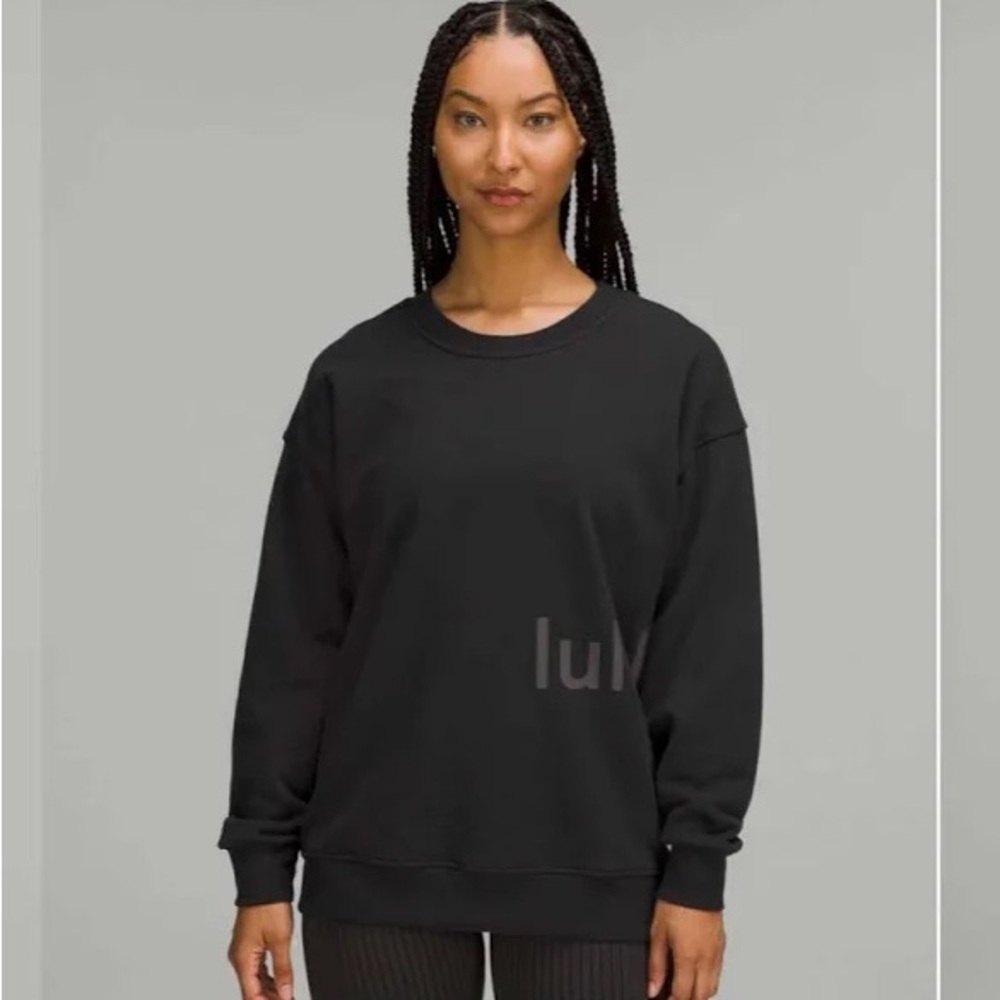 Lululemon oversized sweater black size small